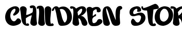 Children Stories font preview